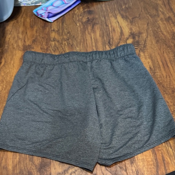 Nike Women's Charcoal Athletic Shorts - Picture 3 of 3